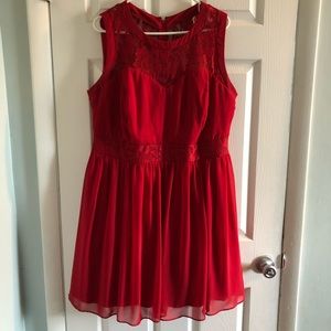 Torrid Deep Red Dress
